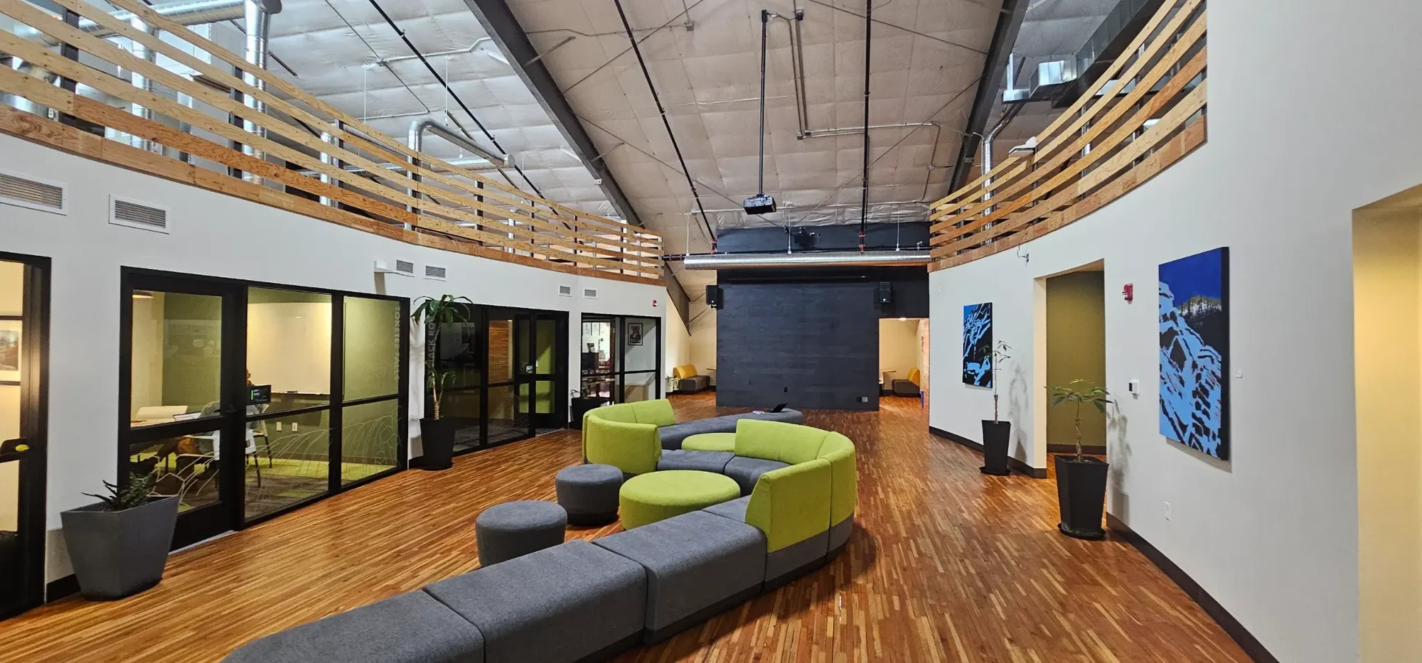 Embark co-working lobby and lounge area — Bend, Oregon