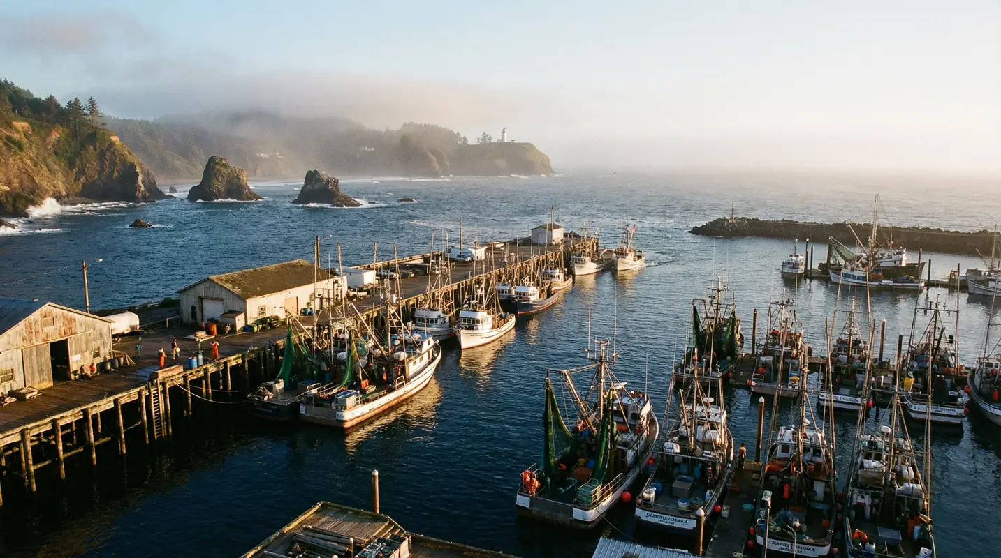 Oregon Coast panorama